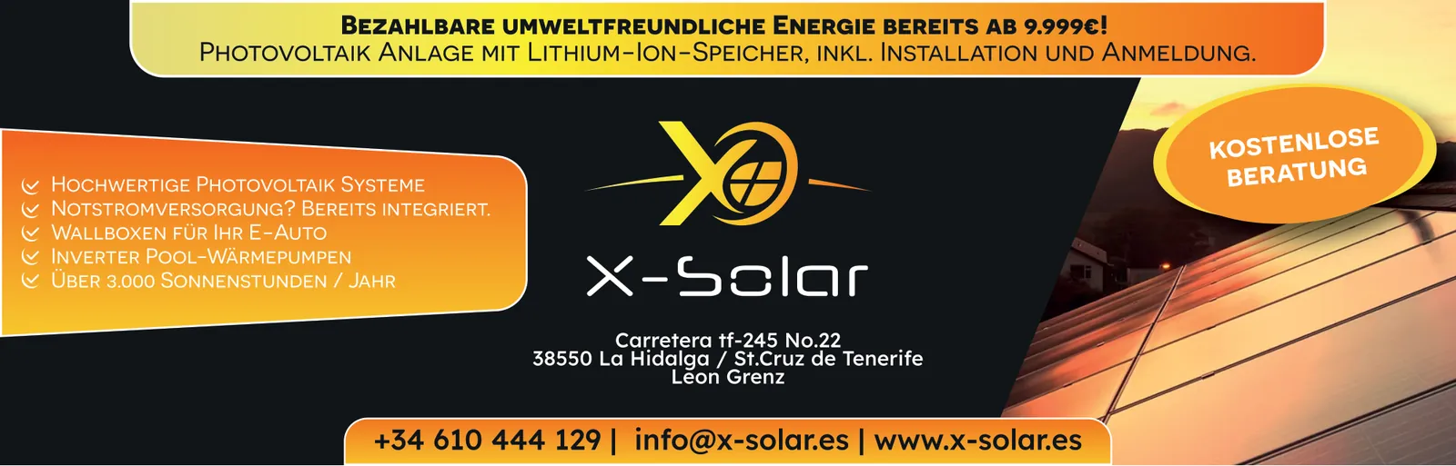 Foto aus dem Projekt für X-Solar